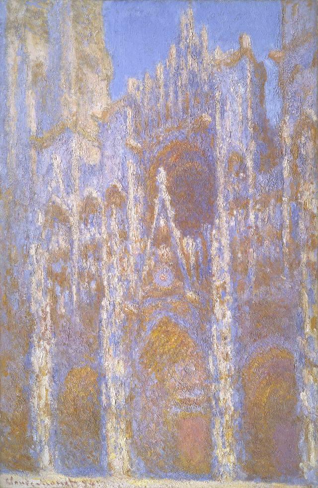 画像: クロード・モネ 《ルーアン大聖堂、正面》 1894年 100.6cm×66cm 油彩、カンヴァス Juliana Cheney Edwards Collection, 39.671Photograph © Museum of Fine Arts, Boston
