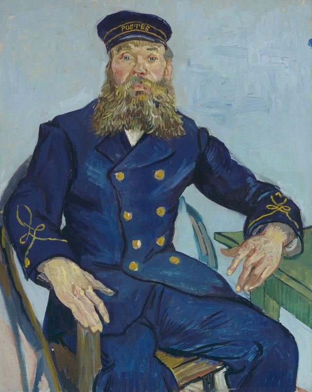 画像: フィンセント・ファン・ゴッホ 《郵便配達人ジョゼフ・ルーラン》 1888年 81.3cm x 65.4cm 油彩、 カンヴァス Gift of Robert Treat Paine 2nd, 35.1982 Photograph © Museum of Fine Arts, Boston