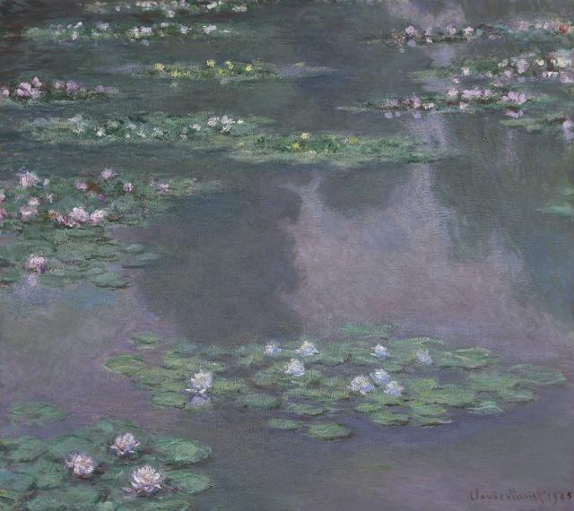 画像: クロード・モネ 《睡蓮》 1905年 89.5cm x 100.3cm 油彩、カンヴァス Gift of Edward Jackson Holmes, 39.804 Photograph © Museum of Fine Arts, Boston