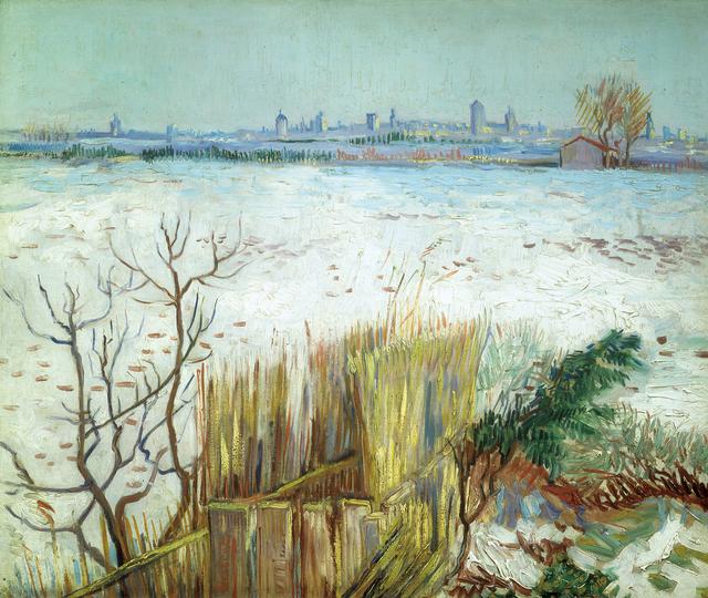 画像: フィンセント・ファン・ゴッホ《雪景色》1888年 個人蔵 © Roy Fox