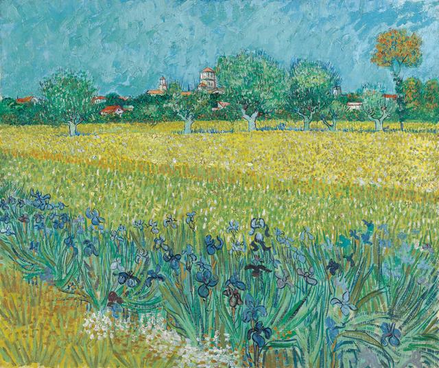 画像: フィンセント・ファン・ゴッホ《アイリスの咲くアルル風景》1888年 ファン・ゴッホ美術館(フィンセント・ファン・ゴッホ財団)蔵 © Van Gogh Museum, Amsterdam (Vincent van Gogh Foundation)