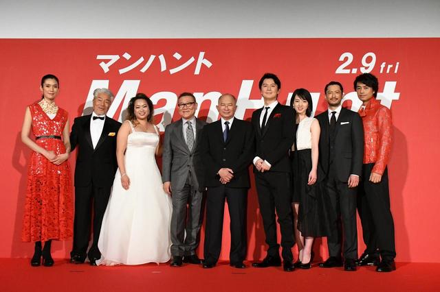 画像1: 映画『マンハント』 ジャパンプレミア詳細 ■登壇者: ジョン・ウー監督、福山雅治、國村隼、倉田保昭、斎藤工、桜庭ななみ、池内博之、TAO ■日時:1月30日(火) 18:30〜 ■場所:TOHOシネマズ六本木 スクリーン7