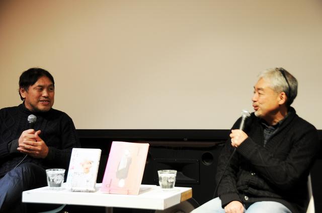 画像: 左より内藤篤( 弁護士 、 「シネマヴェーラ渋谷」館主 )、浅井隆(アップリンク代表)