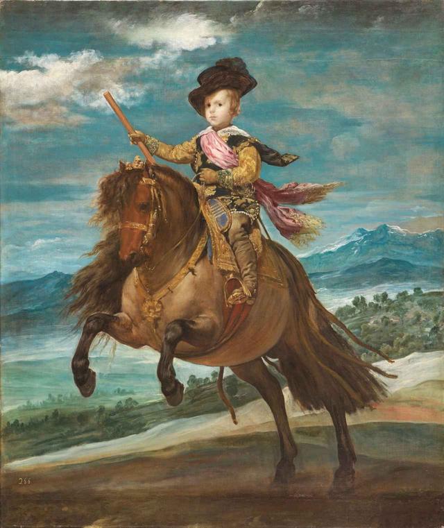 画像: ディエゴ・ベラスケス《王太子バルタサール・カルロス騎馬像》 1635 年頃 マドリード、プラド美術館蔵 © Museo Nacional del Prado