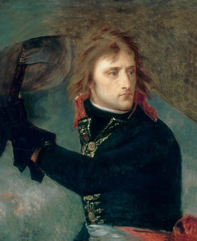 画像: アントワーヌ=ジャン・グロ 《アルコレ橋のボナパルト(1796年11月17日)》 1796年 Photo © RMN-Grand Palais (musée du Louvre) / Hervé Lewandowski /distributed by AMF-DNPartcom
