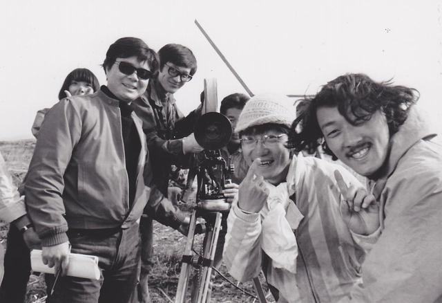 画像: 左から吉積めぐみ、若松孝二、赤川修也、伊東英男、秋山道男、小水一男 1969 年撮影