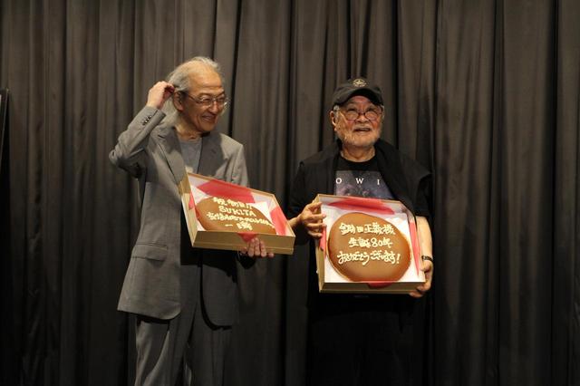 画像: 左より立川直樹氏、鋤田正義氏