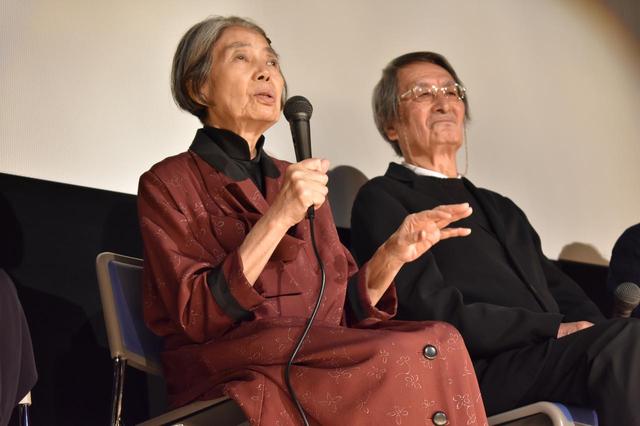 画像: 樹木希林と山﨑努