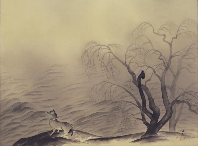 画像: 「風蕭々兮易水寒」 1955年、横山大観、名都美術館蔵 東京展:5月8日~5月27日 京都展:6月8日~7月1日