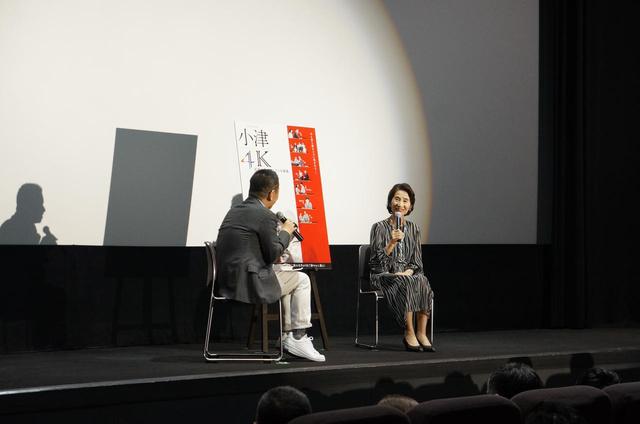 画像1: 【日時】2018年6月23日 10:00『東京物語』上映終了後 【場所】角川シネマ新宿 【登壇者】香川京子(女優)、立花珠樹(共同通信社編集委員)