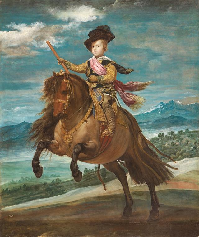 画像: ディエゴ・ベラスケス《王太子バルタサール・カルロス騎馬像》 1635 年頃 マドリード、プラド美術館蔵 © Museo Nacional del Prado
