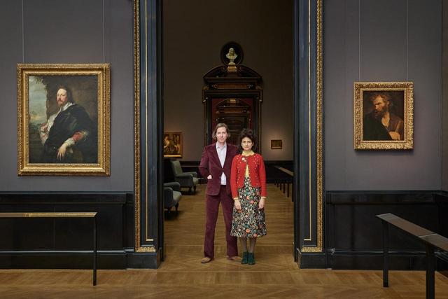 画像: ウェス・アンダーソン監督とジューマン・マルーフ © KHM-Museumsverband