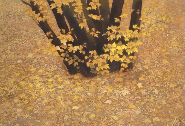 画像: 《行く秋》東山魁夷 1990年 額装、紙本彩色 114.0×162.0cm 長野県信濃美術館 東山魁夷館蔵