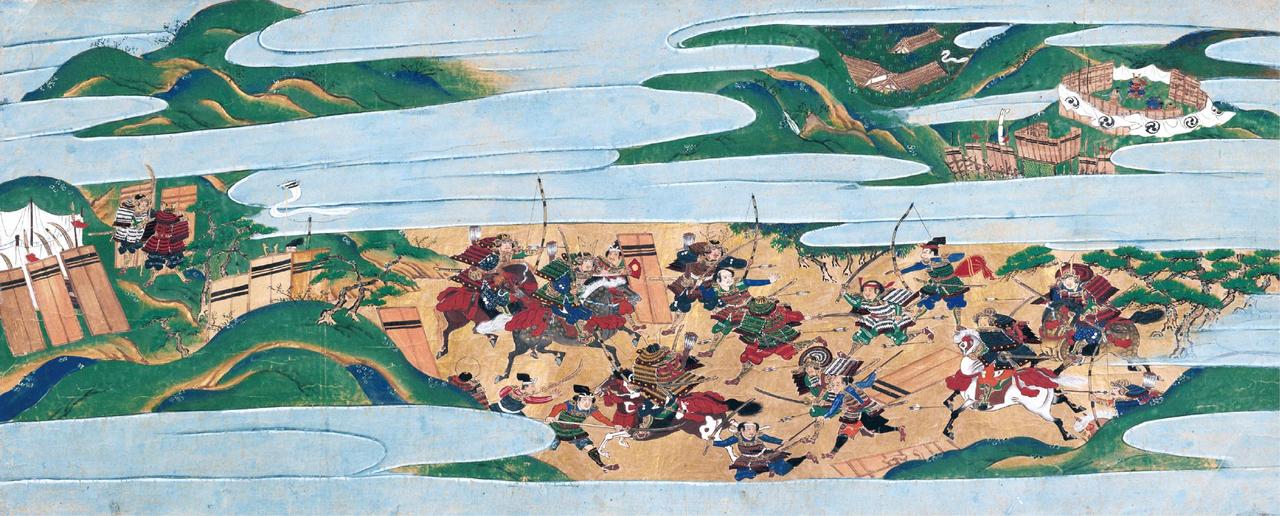 画像: 重要文化財 真如堂縁起 下巻(部分)京都・真正極楽寺(場面替あり)