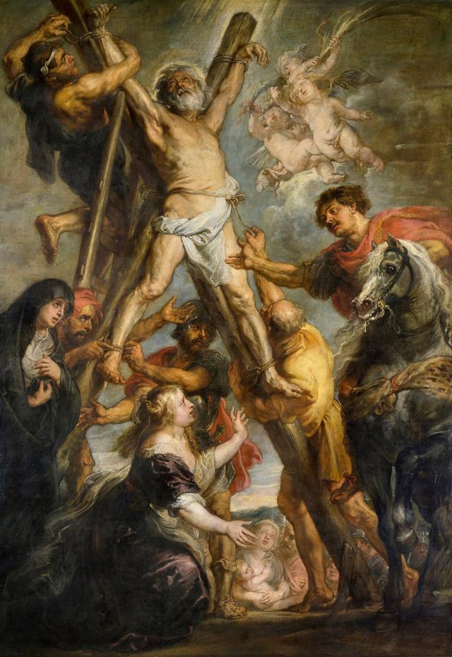 画像: 《聖アンデレの殉教》 ペーテル・パウル・ルーベンス 1638-39 年 油彩/カンヴァス マドリード、カルロス・デ・アンベレス財団 Fundación Carlos de Amberes, Madrid