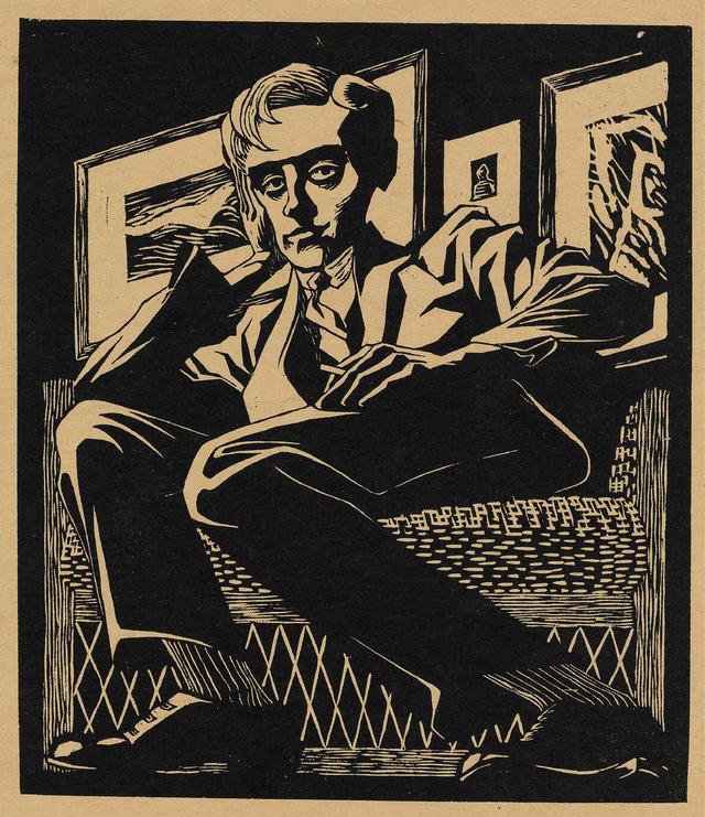 画像: 《椅子に座っている自画像》 1920年 All M.C. Escher works © The M.C. Escher Company, The Netherlands. All rights reserved. www.mcescher.com