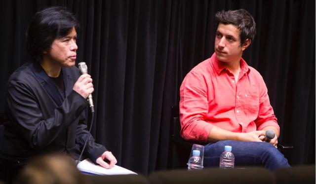 画像: 左より 聞き手の映画批評家の大寺眞輔さんとクレマン・シュナイダー監督