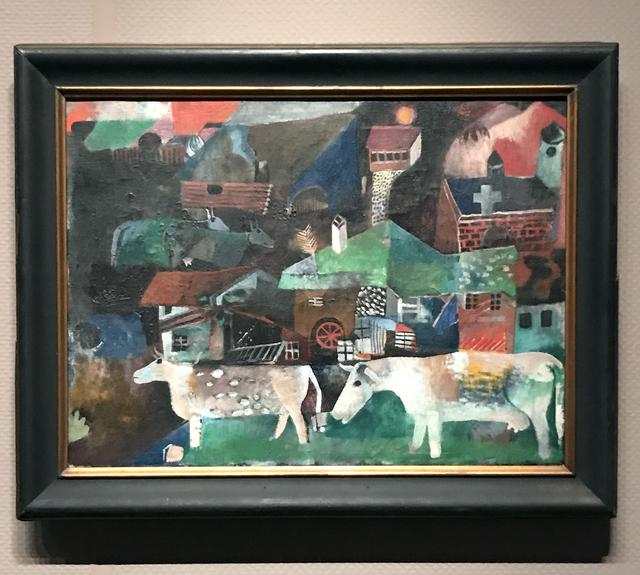 画像: 展示風景:ハインリヒ・カンペンドンク《村の大通り》1919 年頃 油彩/カンヴァス フィリップス・コレクション蔵 photo©cinefil