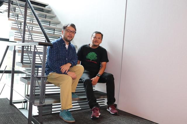 画像: 左より菊地健雄監督、川瀬陽太さん
