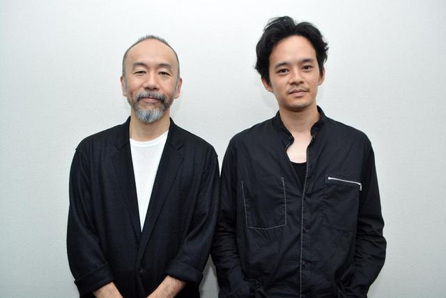 画像: 左より塚本晋也監督と池松壮亮さん