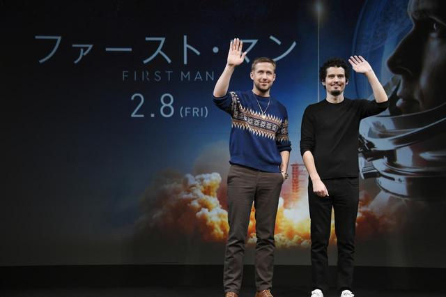 画像: 左より主演ライアン・ゴズリング、デイミアン・チャゼル監督