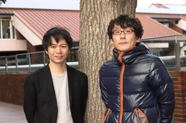 画像: 左より園田監督、田中監督、 photo by tomoe otsu