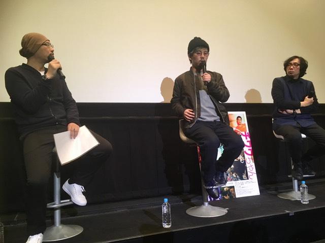 画像: 左より司会の森直人(映画評論家)、二宮健監督、行定勲監督