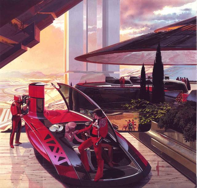 画像: Sentinel Cover Art © Syd Mead,Inc.
