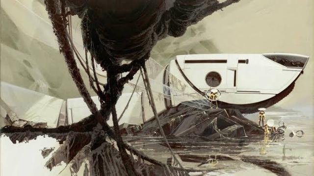 画像: <Memories Of The Future―Matsui Collection> JUNGLE CRAWLER : 4 (Gouache)© Syd Mead, Inc. 画集最新刊「シド・ミード ムービーアート」で翻訳監修を担当したシド・ミード研究家、コレクターである松井博司(まつい・ひろし)の秘蔵コレクションより、『Hot Wheels』のポスターデザインのほか、鉛筆による下絵、マーカーによるスケッチ、トレース画、完成画に至る制作過程を、原画で、世界初公開。