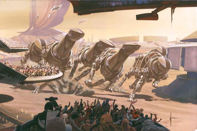 画像: Running of the Six Drgxx © Syd Mead, Inc