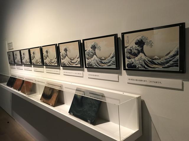 画像: 多色刷りの様子を示す展示 photo©cinefil