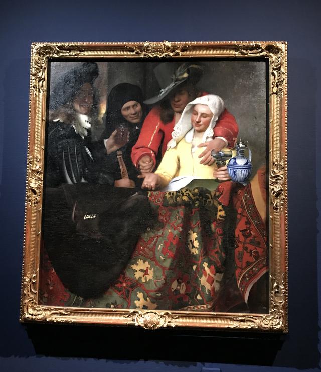 画像: ヨハネス・フェルメール 《取り持ち女》 1656年 油彩・カンヴァス 143x130cm ドレスデン 国立古典絵画館 bpk / Staatliche Kunstsammlungen Dresden / Herbert Boswank / distributed by AMF ©cinefil