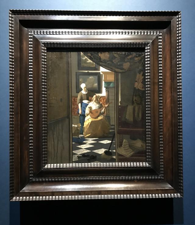 画像: ヨハネス・フェルメール 《恋文》 1669-1670年頃 油彩・カンヴァス 44×38.5cm アムステルダム 国立美術館Rijksmuseum. Purchased with the support of the Vereniging Rembrandt, 1893 ©cinefil