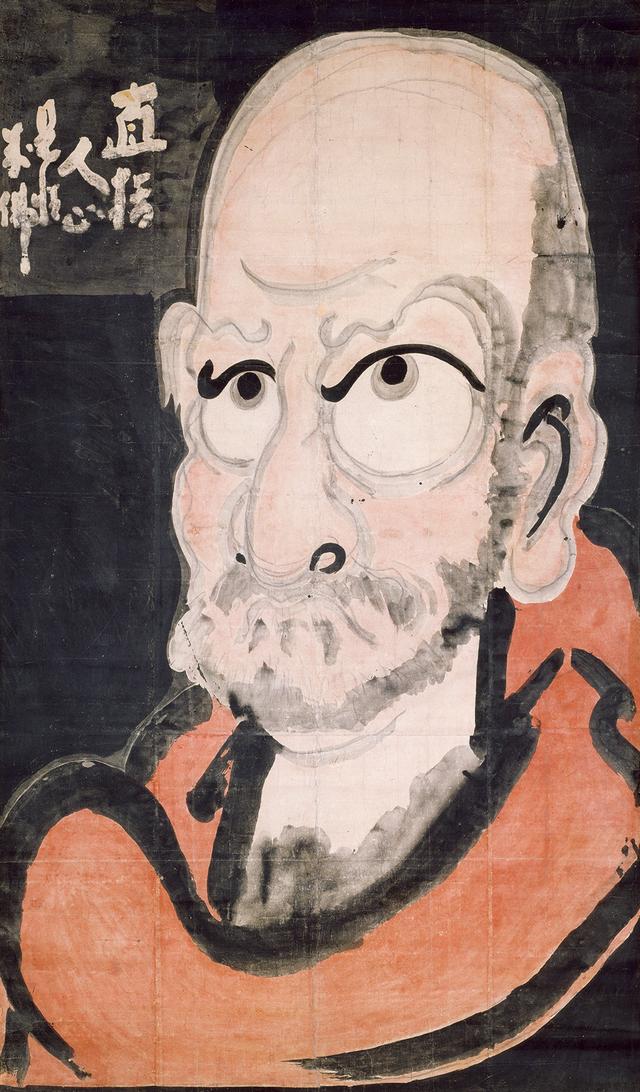 画像: 白隠慧鶴 《達磨図》 紙本着色 一幅 192.0×112.0cm 大分・萬壽寺
