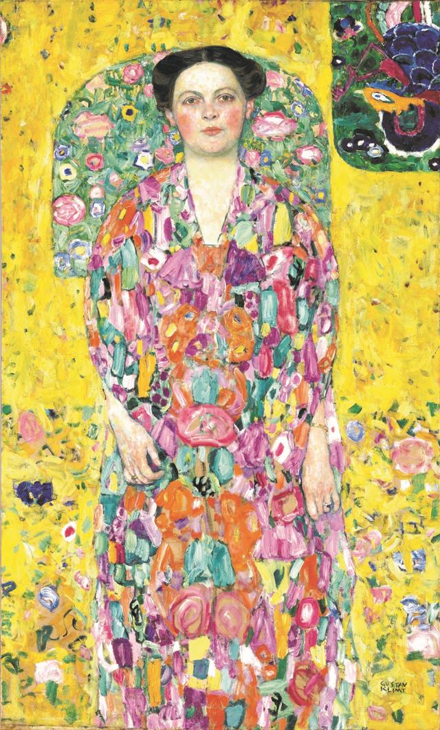 画像: グスタフ・クリムト《オイゲニア・プリマフェージの肖像》1913/1914年 油彩、カンヴァス 140×85cm 豊田市美術館