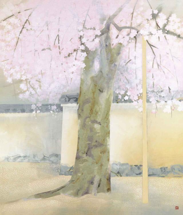 画像: 奥村土牛《醍醐》1972(昭和47)年 紙本・彩色 山種美術館 83 歳作