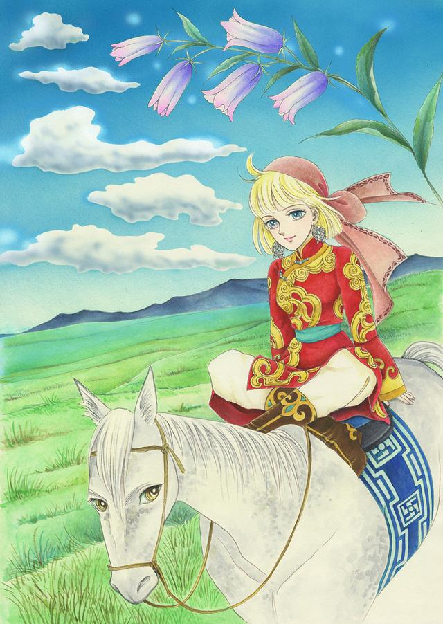 画像: 『天馬の血族』より「碧い草原」©️竹宮惠子