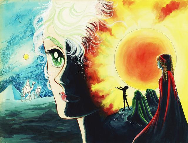 画像: 『ファラオの墓』より「灼熱の祈り」©️竹宮惠子