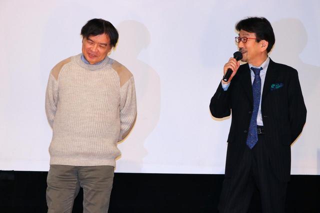 画像: 左より片渕須直監督、真木太郎プロデューサー