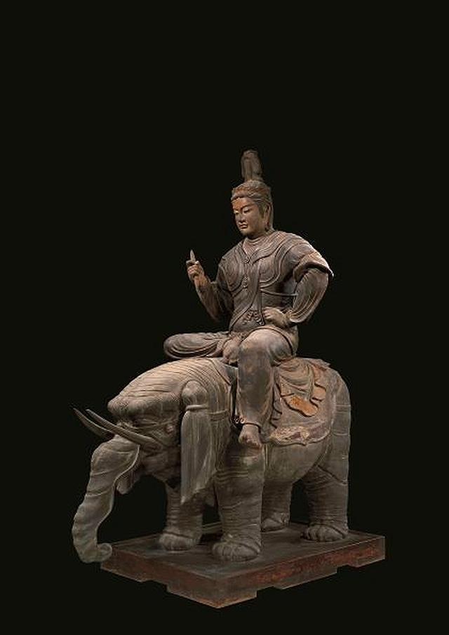 画像: 国宝《帝釈天騎象像》平安時代・承和6年(839) 東寺蔵
