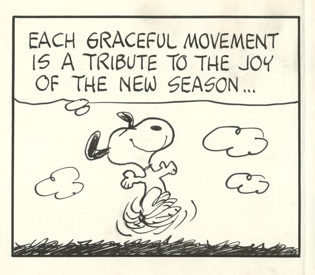 画像: 「ピーナッツ」原画(部分)1972年3月20日 © Peanuts Worldwide LLC