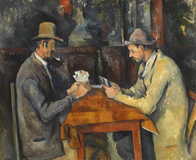 画像: ポール・セザンヌ《カード遊びをする人々》1892-96年頃 油彩、カンヴァス 60×73cm コートールド美術館 © Courtauld Gallery (The Samuel Courtauld Trust)