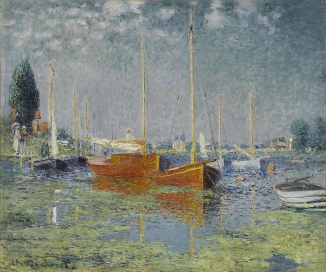 画像: クロード・モネ《アルジャントゥイユ》1875年、油彩・カンヴァス、56×67cm Photo © RMN-Grand Palais (musée de l'Orangerie) / Franck Raux / distributed by AMF オランジュリー美術館蔵