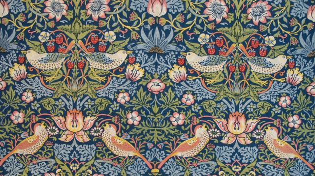 画像: モリス商会《イチゴ泥棒》1883年、タリー・ハウス美術館 © Tullie House Museum and Art Gallery, Carlisle, UK