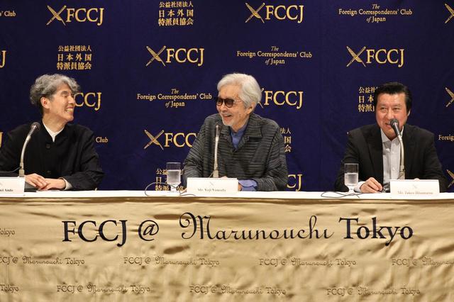 画像2: ■日時:10月3日(木)17:00~ ■会場:公益社団法人 日本外国特派員協会(FCCJ) ■登壇者: 山田洋次監督 (オープニング作品『男はつらいよ お帰り 寅さん』) 久松猛朗(東京国際映画祭 フェスティバルディレクター) 安藤紘平(「JAPAN NOW」部門プログラミングアドバイザー)**