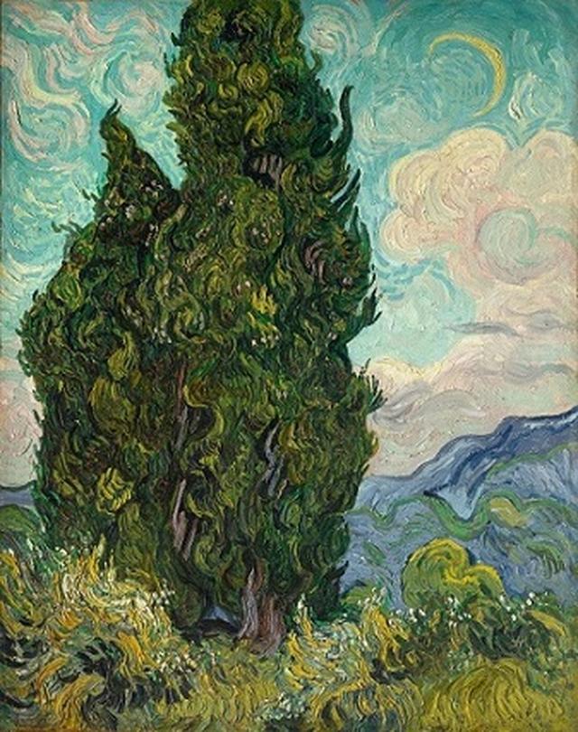 画像: フィンセント・ファン・ゴッホ 《糸杉》 1889年6月 油彩、カンヴァス 93.4×74cm メトロポリタン美術館 Image copyright © The Metropolitan Museum of Art. Image source: Art Resource, NY