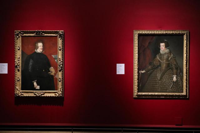 画像: ディエゴ・ベラスケス「スペイン国王フェリペ4世の肖像」(左)「スペイン王妃イサベルの肖像」(右) 1631/32年 ウィーン美術史美術館