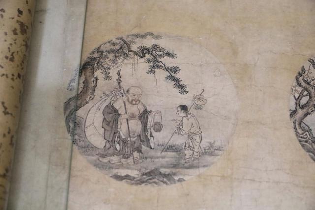 画像: 周文「十牛図」室町時代 相国寺蔵 最後の円相、悟りを得た牧童は布袋の姿になって世間に戻る