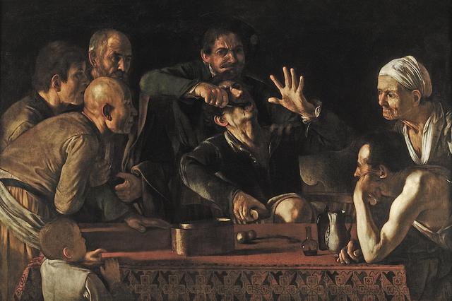 画像: 《歯を抜く人》1608~10年頃ウフィツィ美術館群パラティーナ美術館蔵 ©Gabinetto fotografico delle Gallerie degli Uffizi