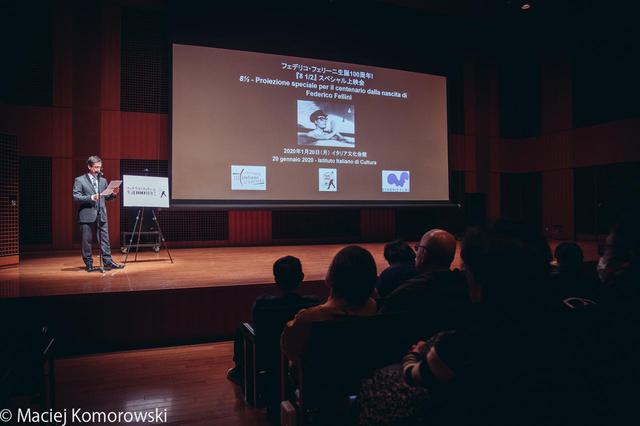 画像1: 日時:1月20日(月) 18:00開場 18:30開映 会場:イタリア文化会館 (東京都千代田区九段南 2-1-30) 登壇者:パオロ・ カルヴェッティ氏 (イタリア文化会館館長)